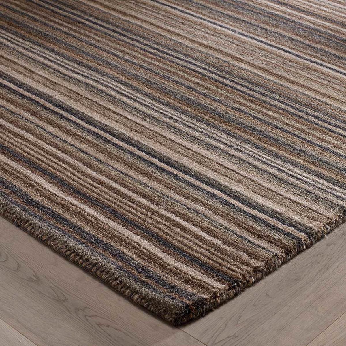 Carter Modern Stripe Hallway Runner Rugs in Natural&nbsp;60x230cm – image 2