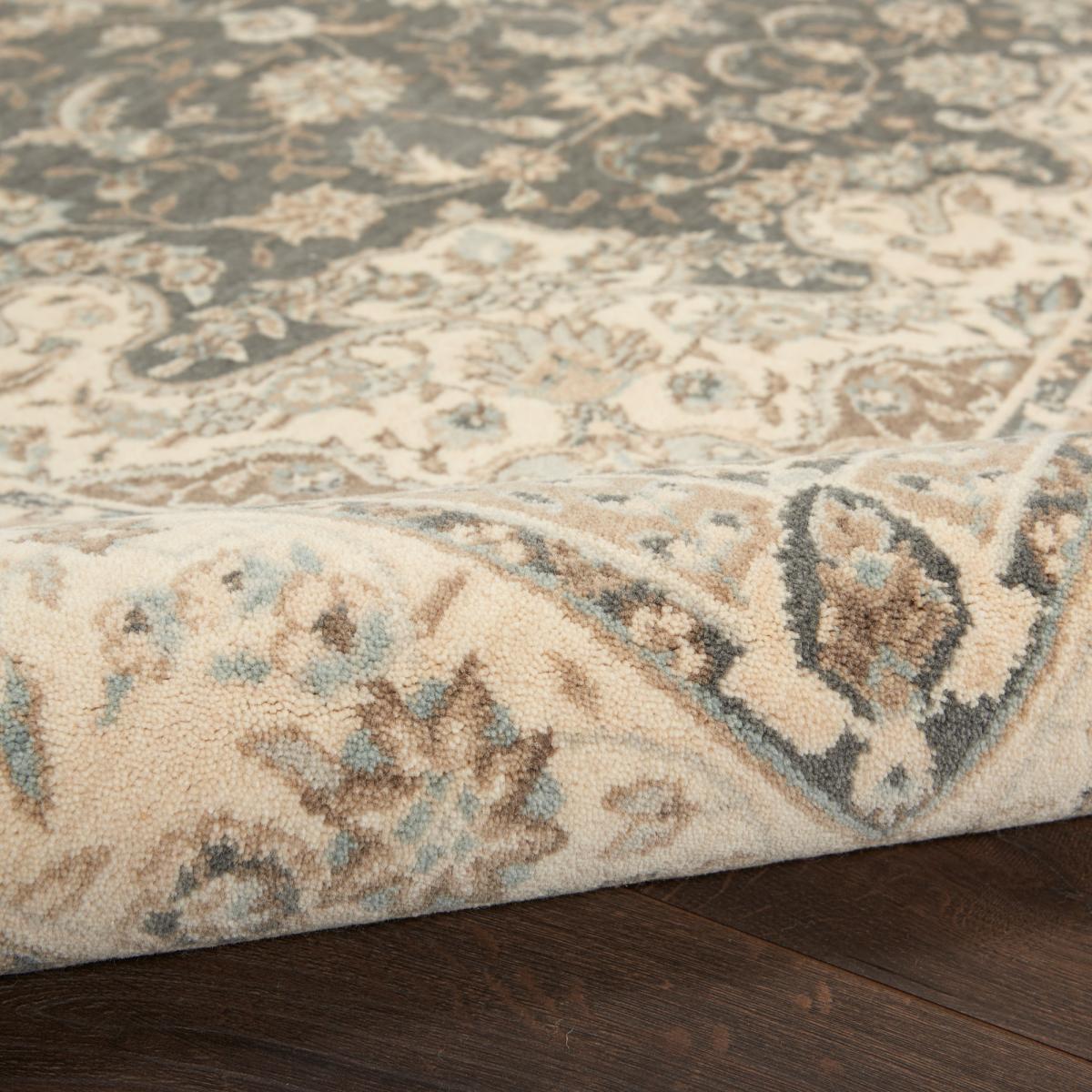 Nourison LI15 in Aqua Ivory 168x251cm – image 3