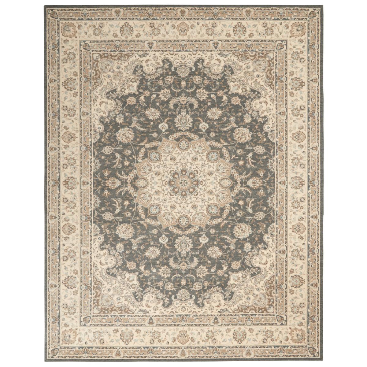 Nourison LI15 in Aqua Ivory 168x251cm – image 5
