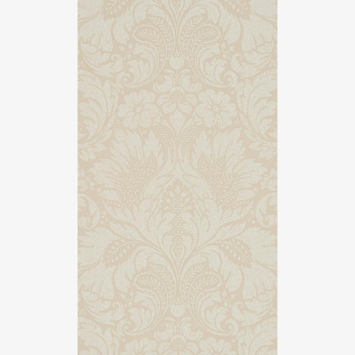 Kent Wallpaper 216392 by Sanderson in Parchment Yellow Roll