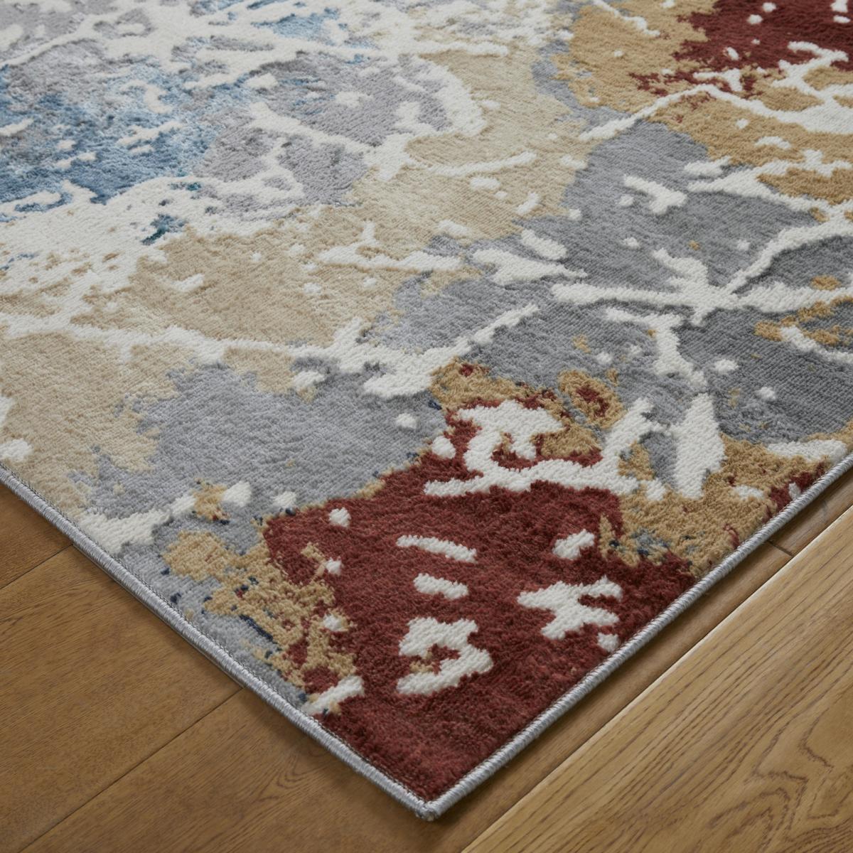 Zoe 1803 X Rugs in Abstract Distressed Multi 120x170cm – image 2