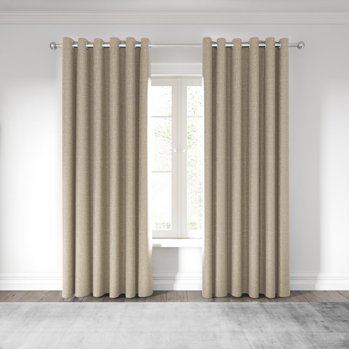 Nalu Kalo Lined Curtains by Nicole Sherzinger in Linen 168x183cm – image 1
