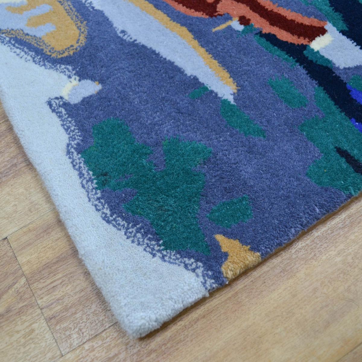 Peacock Painting Multi-Coloured Rugs 160x230cm – image 2