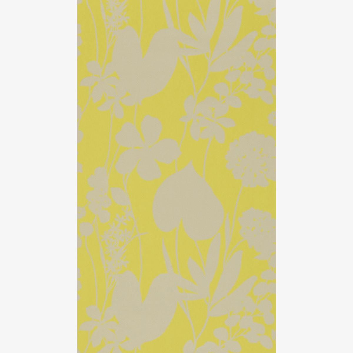 Nalina Floral Wallpaper 111050 by Harlequin in Zest Yellow Roll