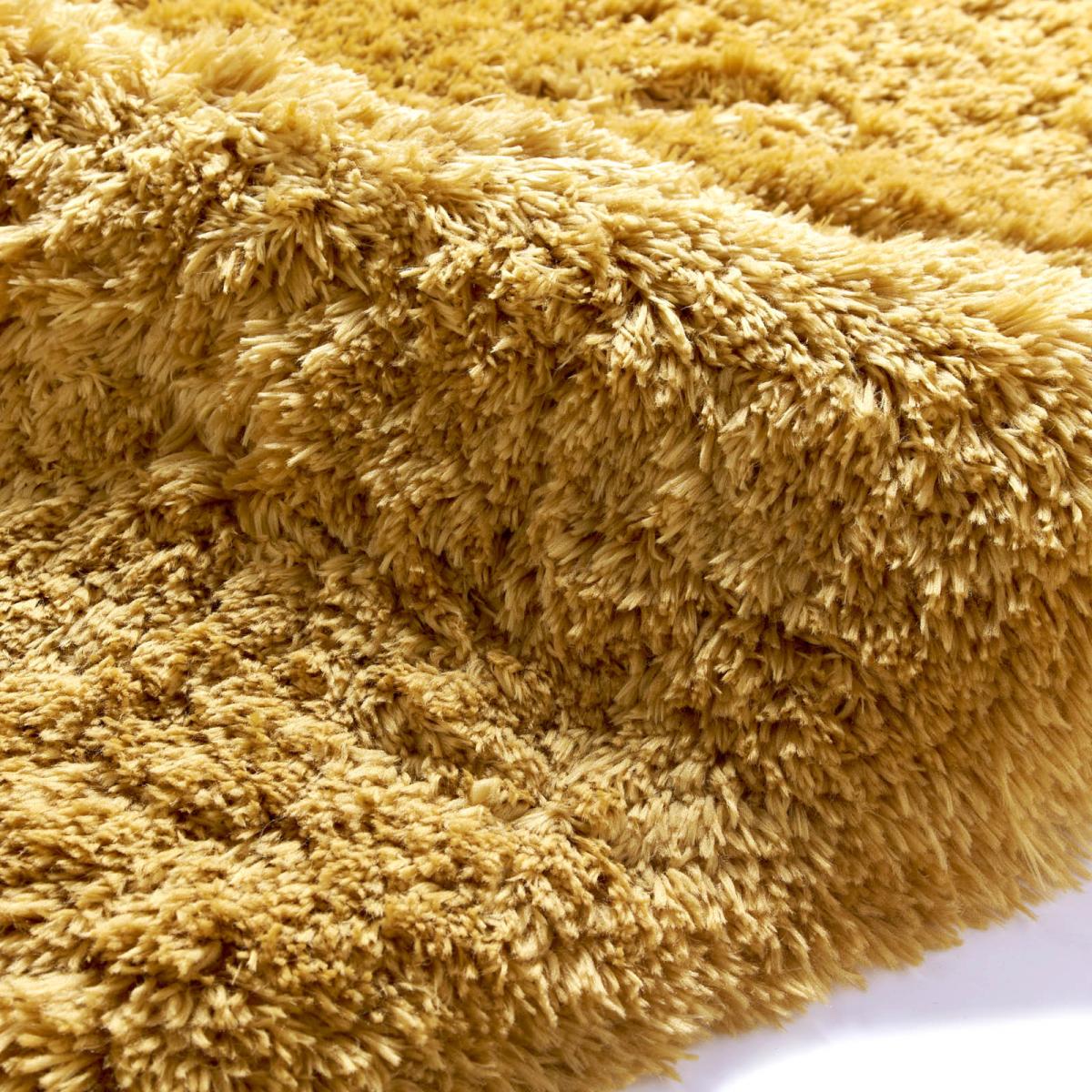 Polar PL95 Shaggy Rugs in Yellow 80x150cm – image 2
