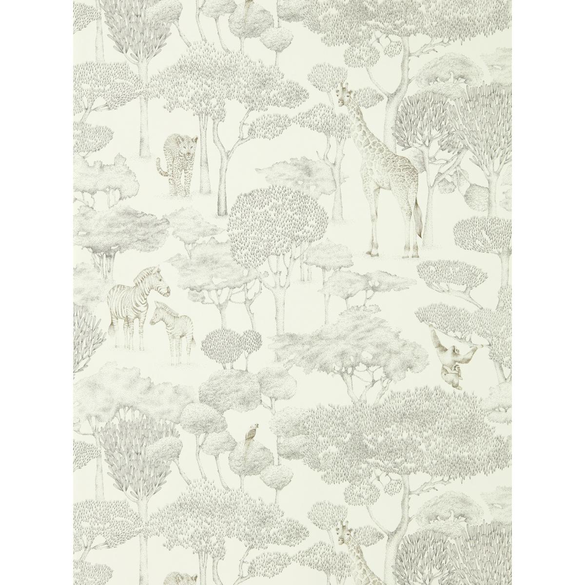 Shamwari Wallpaper 112243 by Harlequin in Chalk Slate Grey&nbsp;Roll – image 4