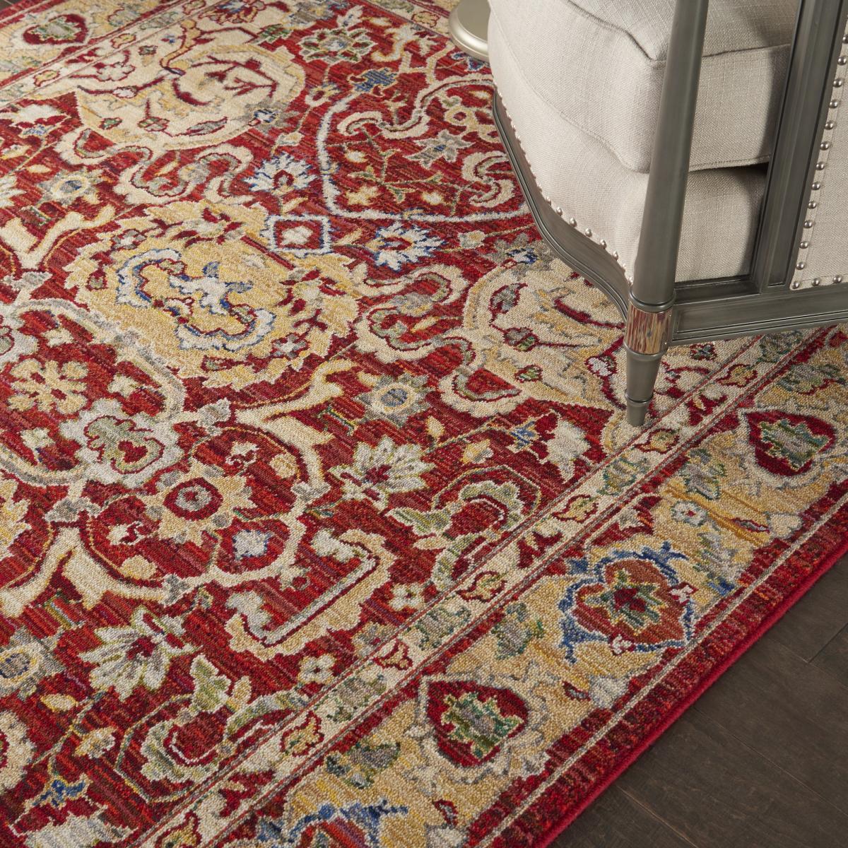 Majestic Rugs MST04 in RED by Nourison 236x297cm – image 4
