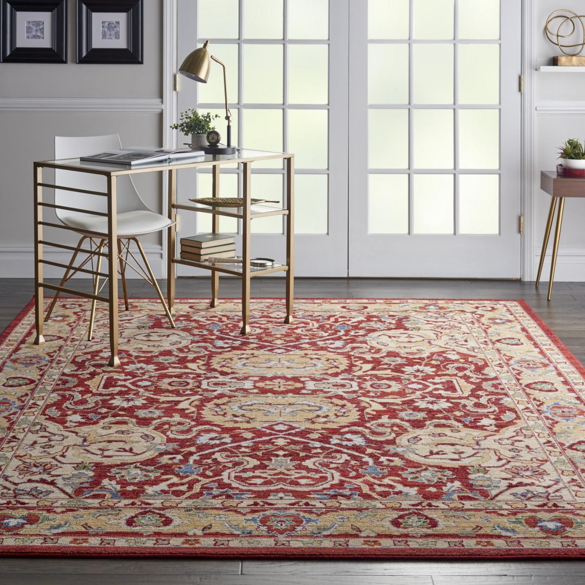 Majestic Rugs MST04 in RED by Nourison 236x297cm – image 1