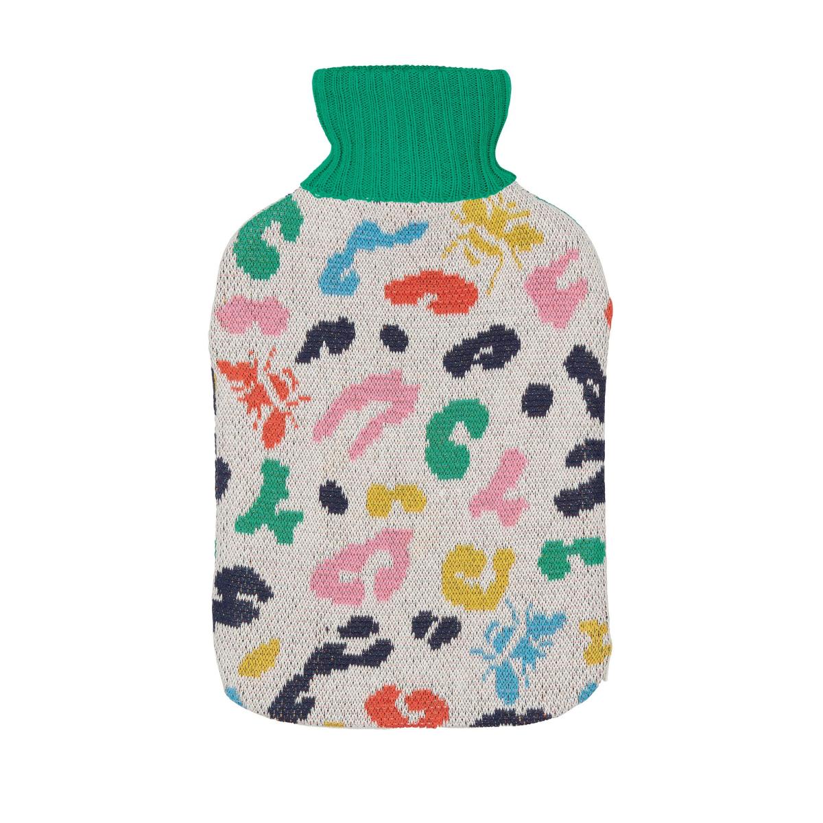 Leopard Bee Hot Water Bottle and Cover by Joules in Multi 2 – image 2