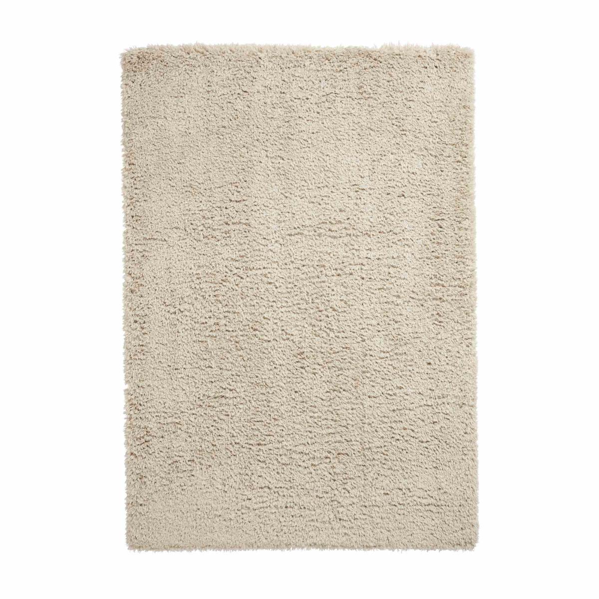 Solace 0961 Modern Plain Shaggy Rugs in Beige120X170cm – image 5