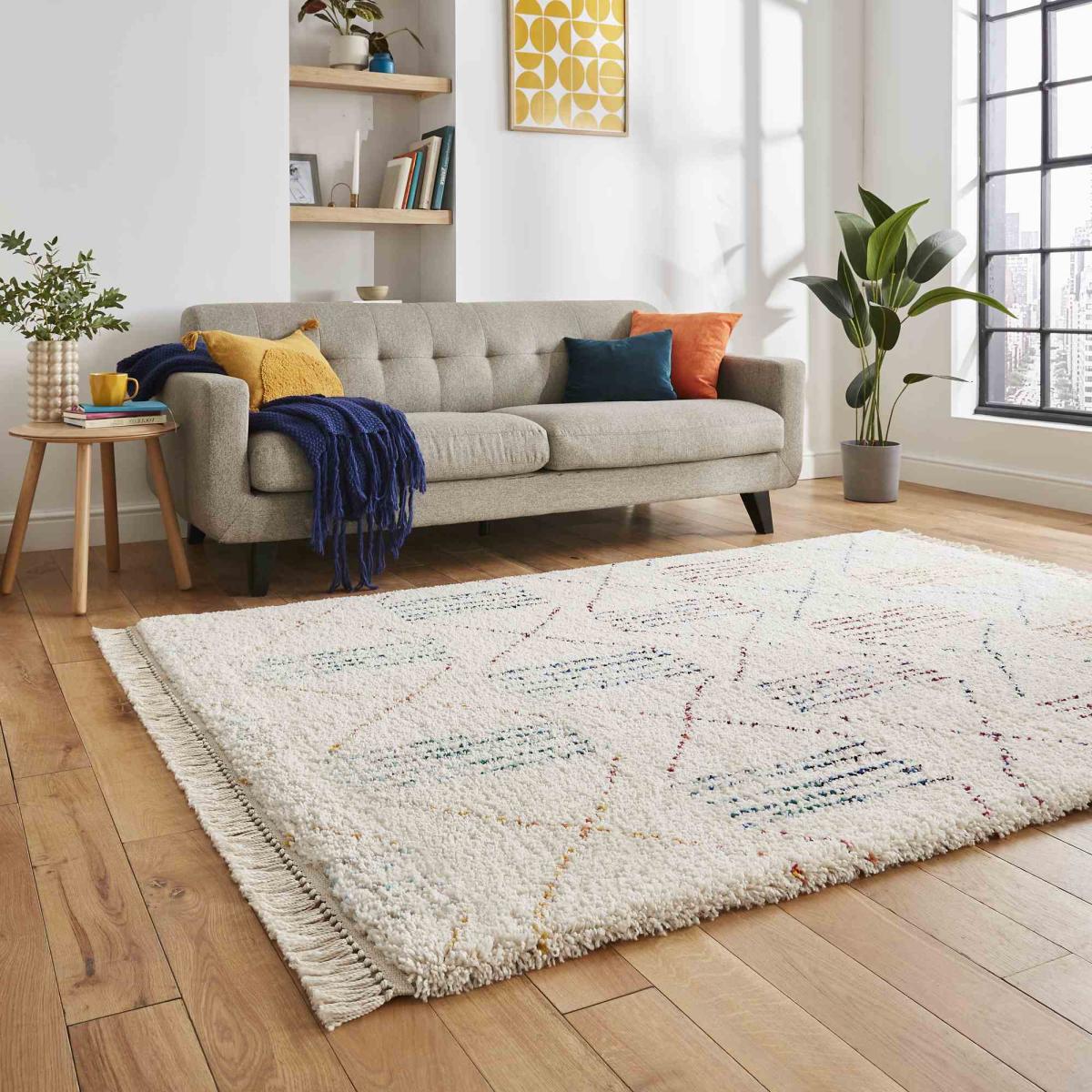 Boho Moroccan Boho A814 Rugs in Multicolour200x290cm – image 2