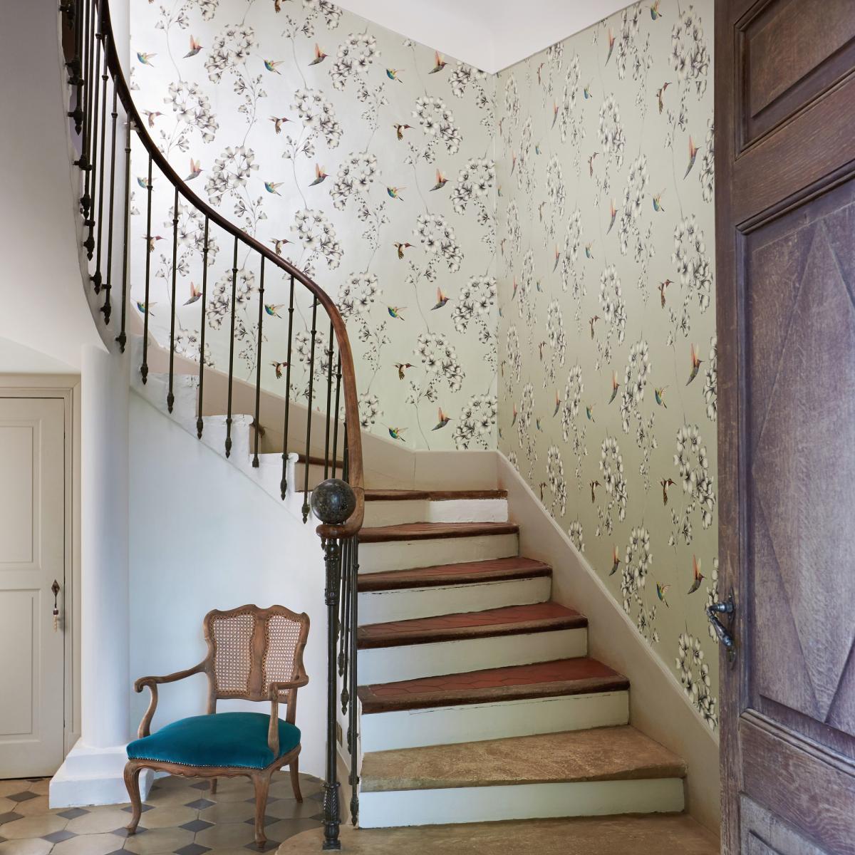 Amazilia Floral 111062 Wallpaper by Harlequin in Silver Grey Roll – image 1