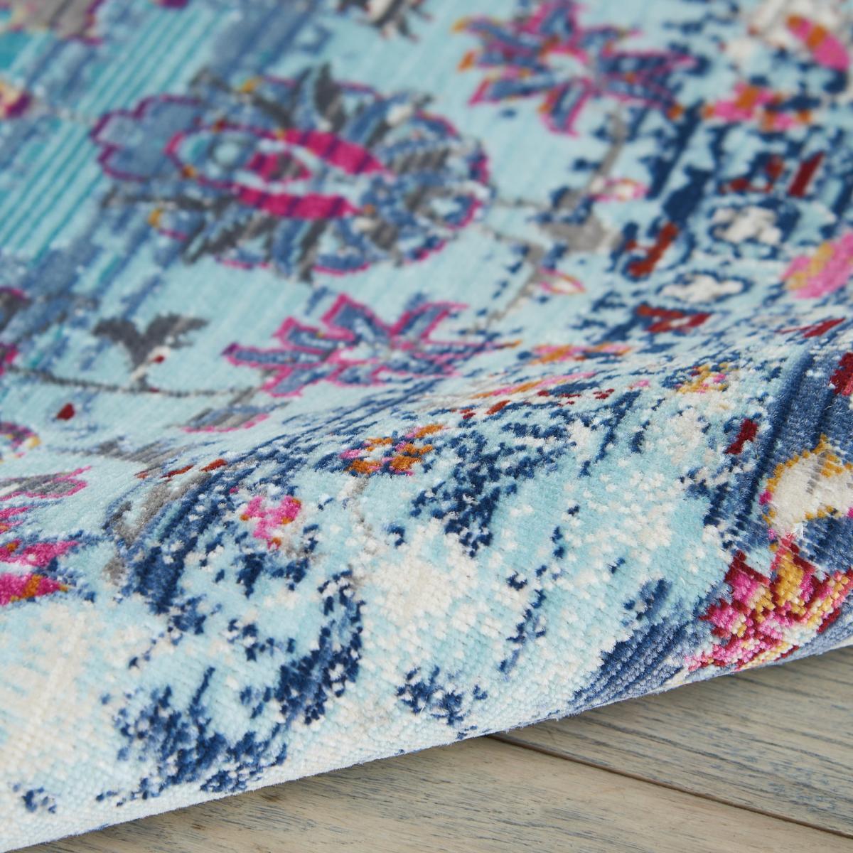 Vintage Kashan Runners VKA02 by Nourison in Blue 61x122cm – image 3