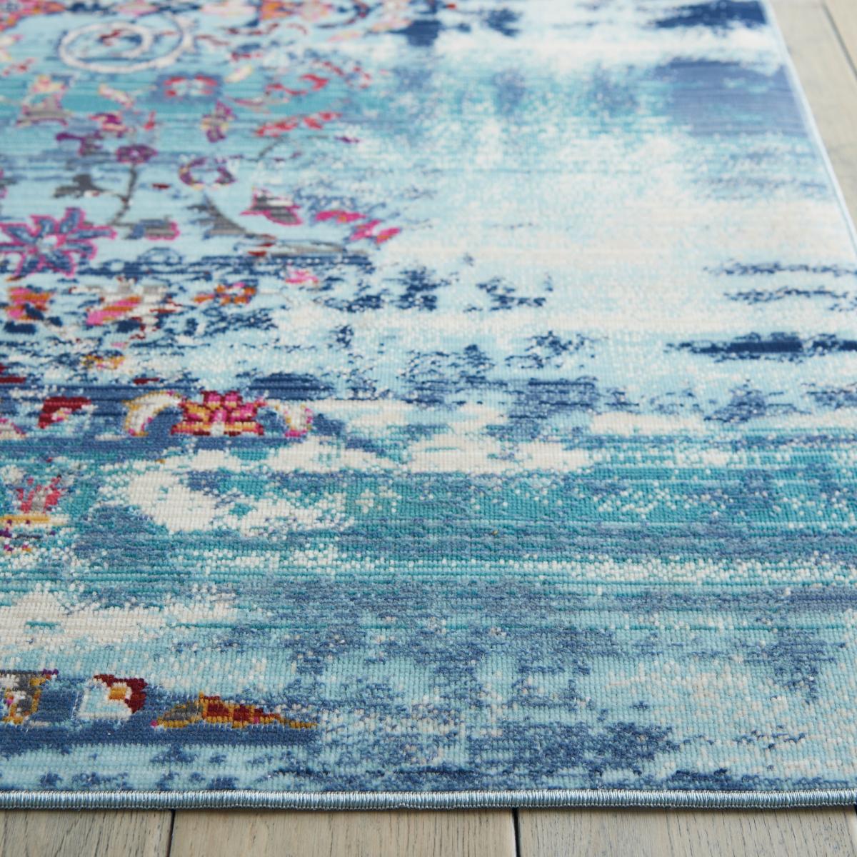Vintage Kashan Runners VKA02 by Nourison in Blue 61x122cm – image 4