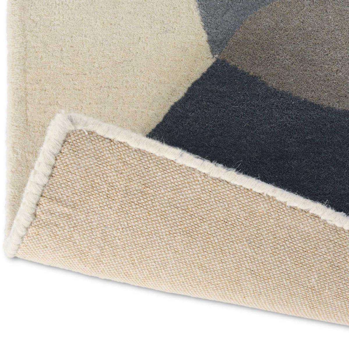 Elliptic Contemporary Wool Rugs 140304 Charcoal Grey by Harlequin – image 2