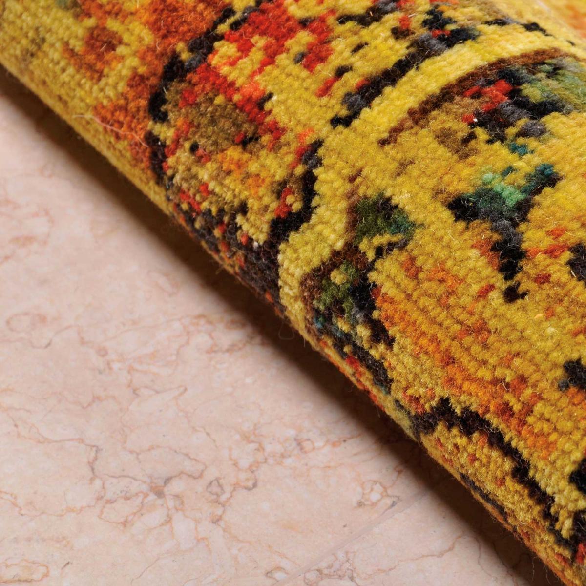 Timeless Traditional Persian Wool Rugs TML02 Polonaise Olive Green 259x351cm – image 3