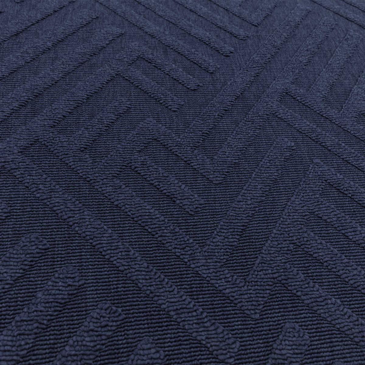 Antibes Linear Geometric Outdoor Rugs in AN05 Blue – image 4