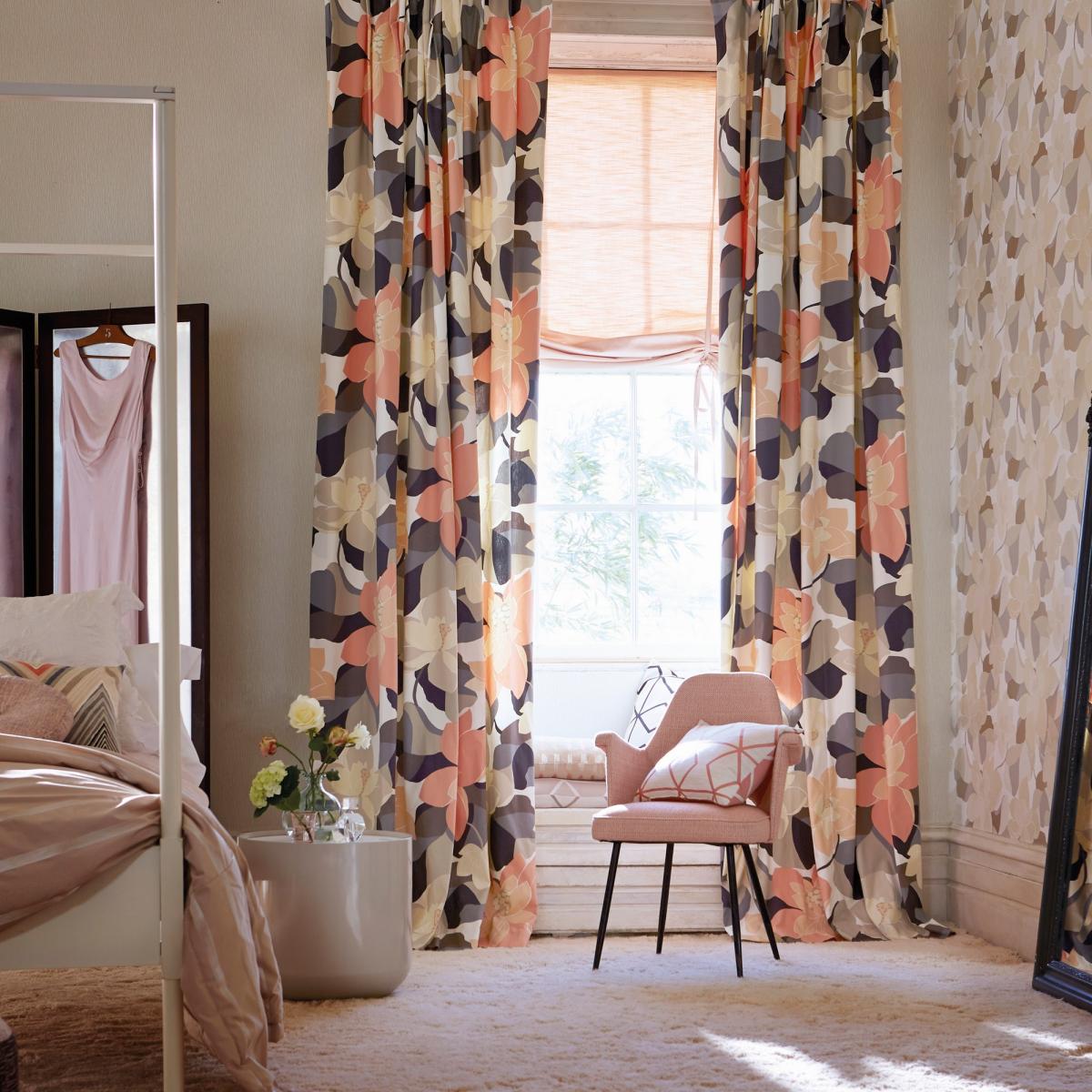 Diva Wallpaper 110859 by Scion in Graphite Linen Beige&nbsp;Roll – image 3