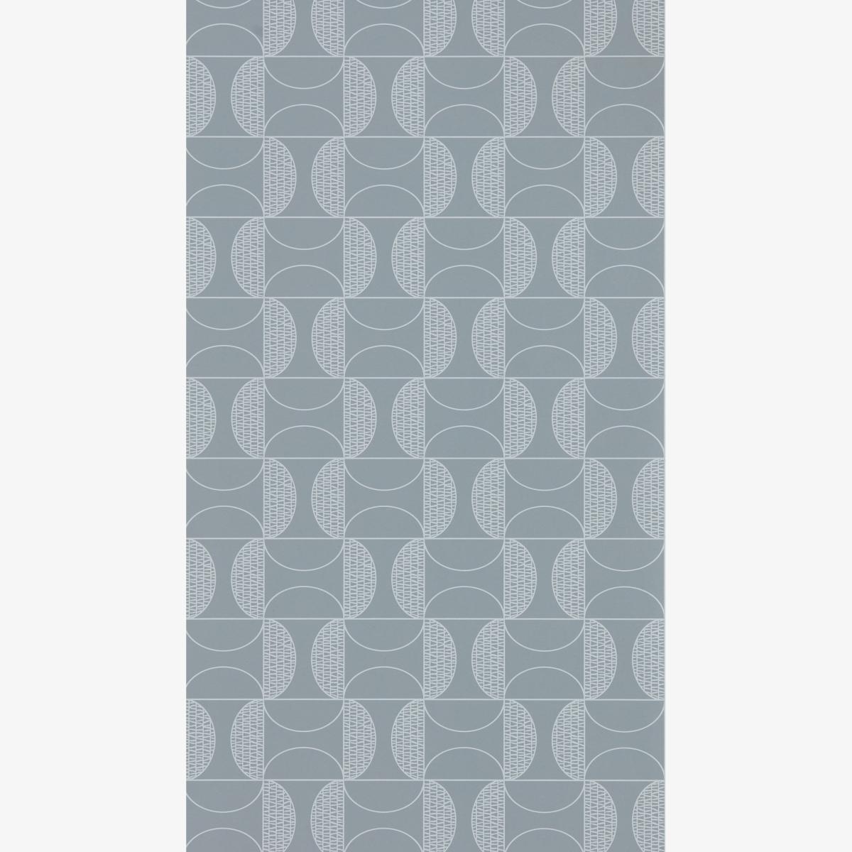 Shinku Geometric Wallpaper 111941 by Scion in Steel Grey Roll