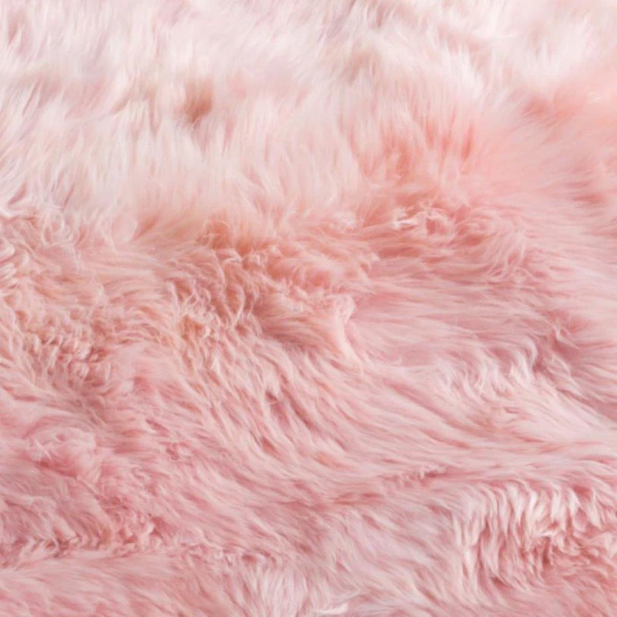 Loburn New Zealand Sheepskin Rug in Blush PinkDouble – image 4