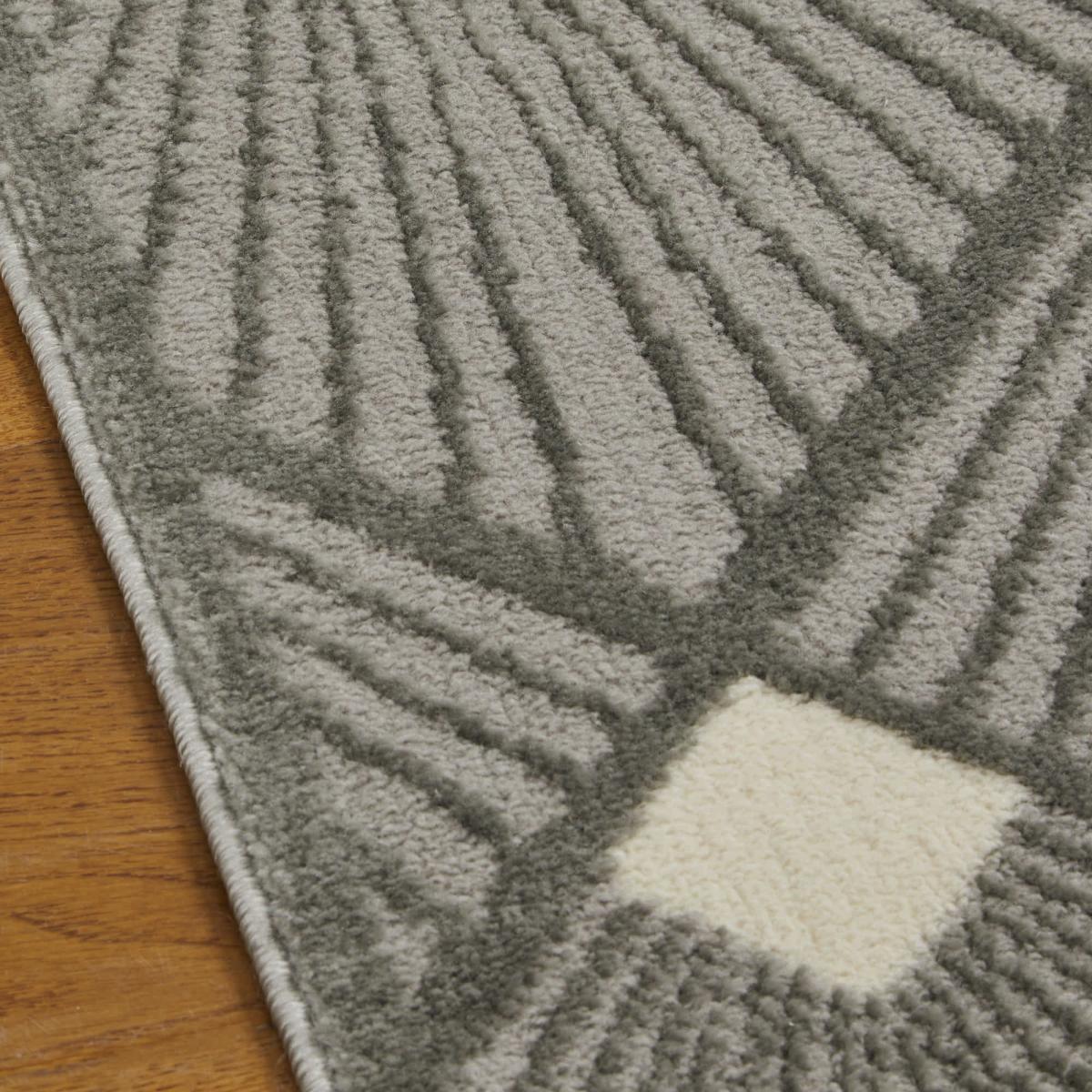 Manhattan 1336 Y Rugs in Geometric Art Deco Grey 160x230cm – image 2