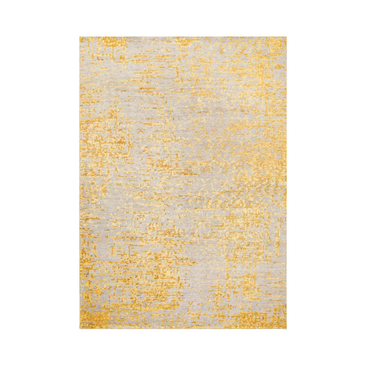 Reflect Luxury Abstract Rugs 234 001 700 by Ligne Pure in Grey Gold&nbsp;200x300cm – image 4