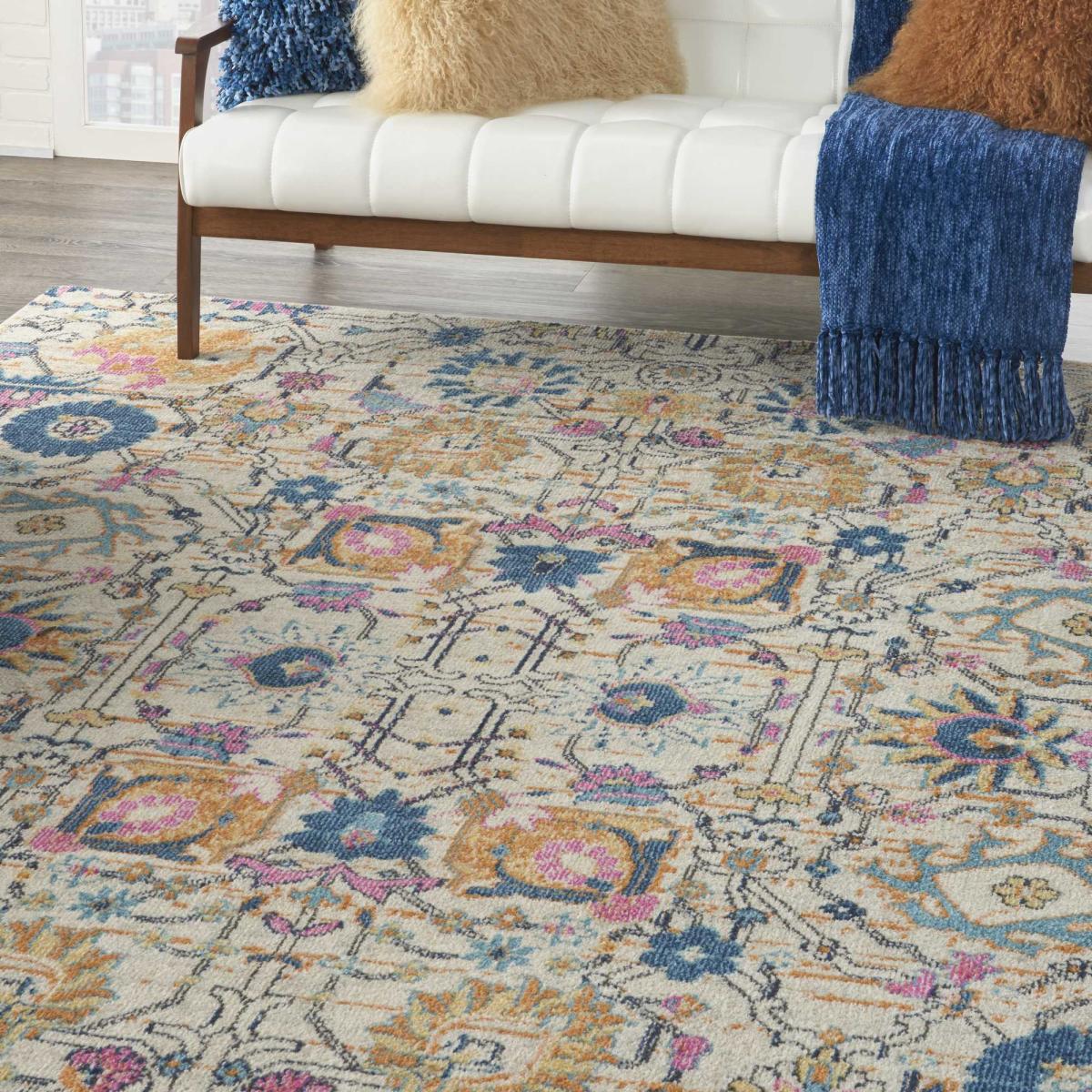 Passion Modern Persian Rugs PSN01 in Ivory Multicolour 160x221cm – image 2
