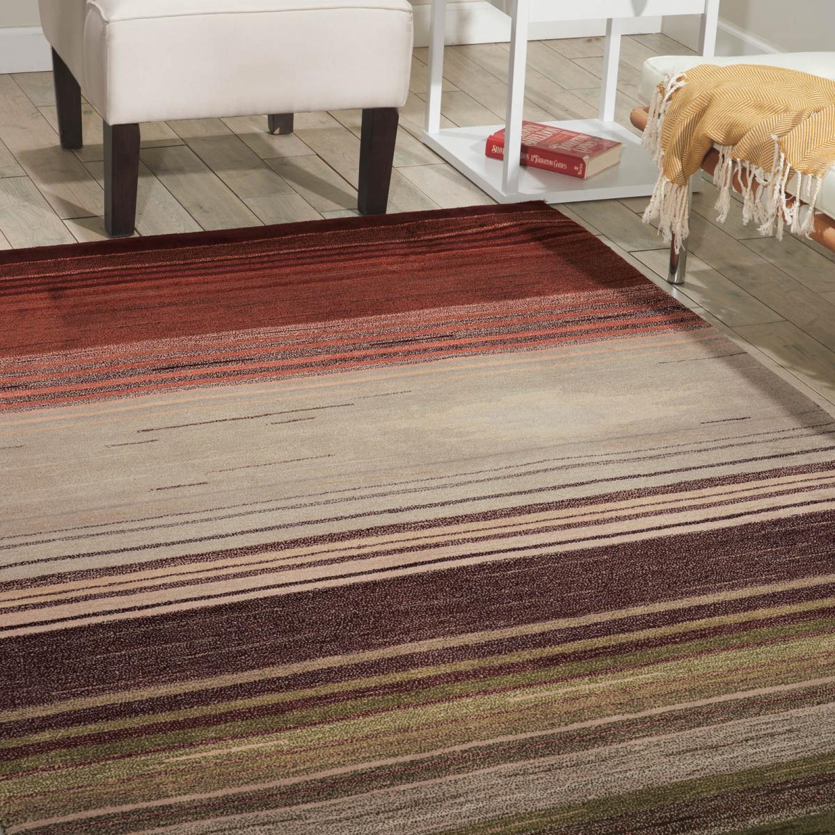 Contour Rugs CON15 Forest Green by Nourison – image 1