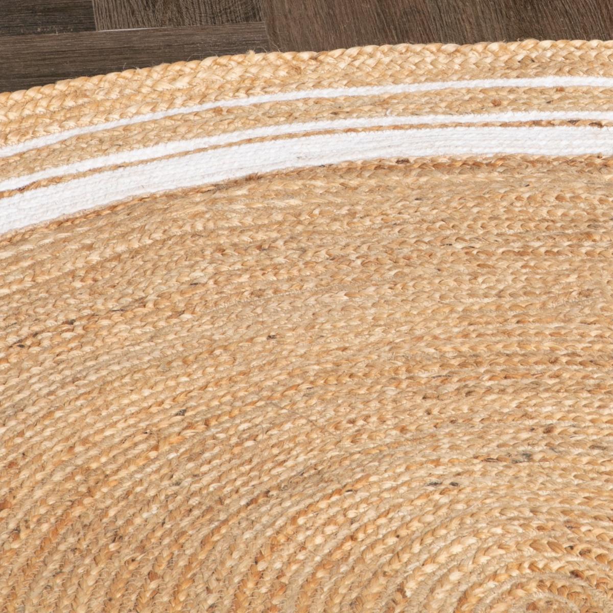 Brinley Jute Round Rug in Natural150x150cm – image 2
