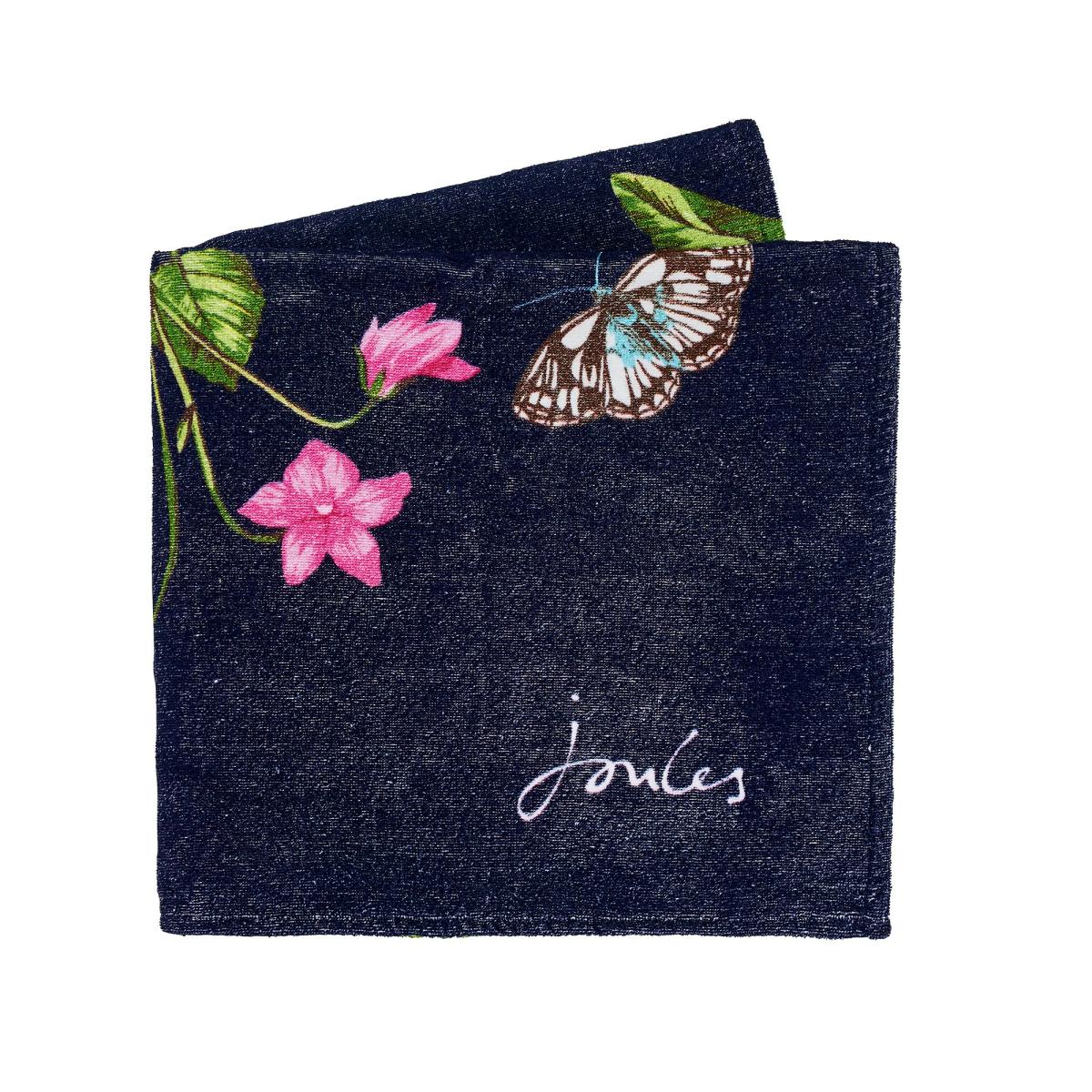 Botanical Floral Beach Towel by Joules in Navy Blue90x160cm – image 2