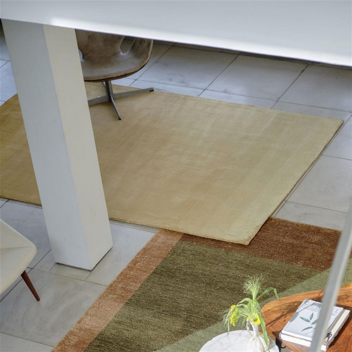 Saraille Plain Ombre Rug by Designers Guild in Ochre Yellow – image 2