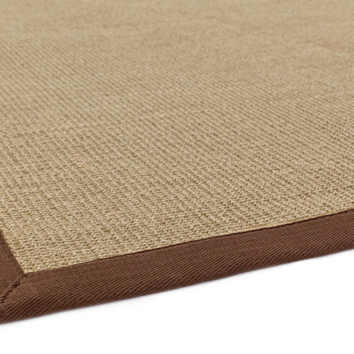 Sisal Rugs in Linen with Chocolate Brown Border&nbsp;120x180cm – image 4