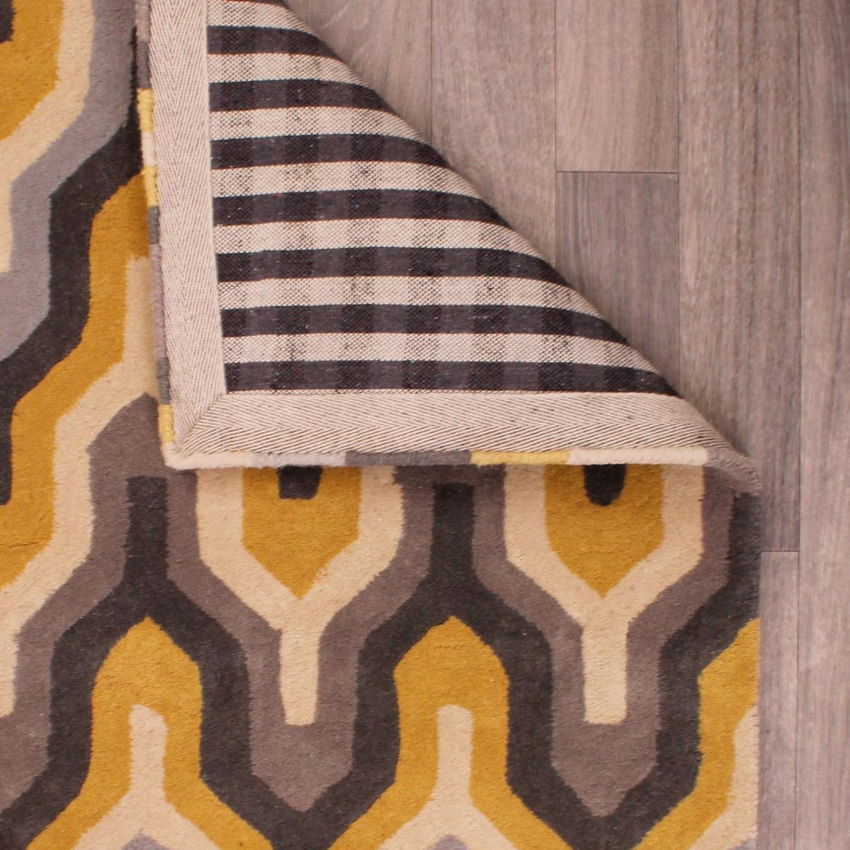 Marley Rugs in Grey & Yellow – image 2