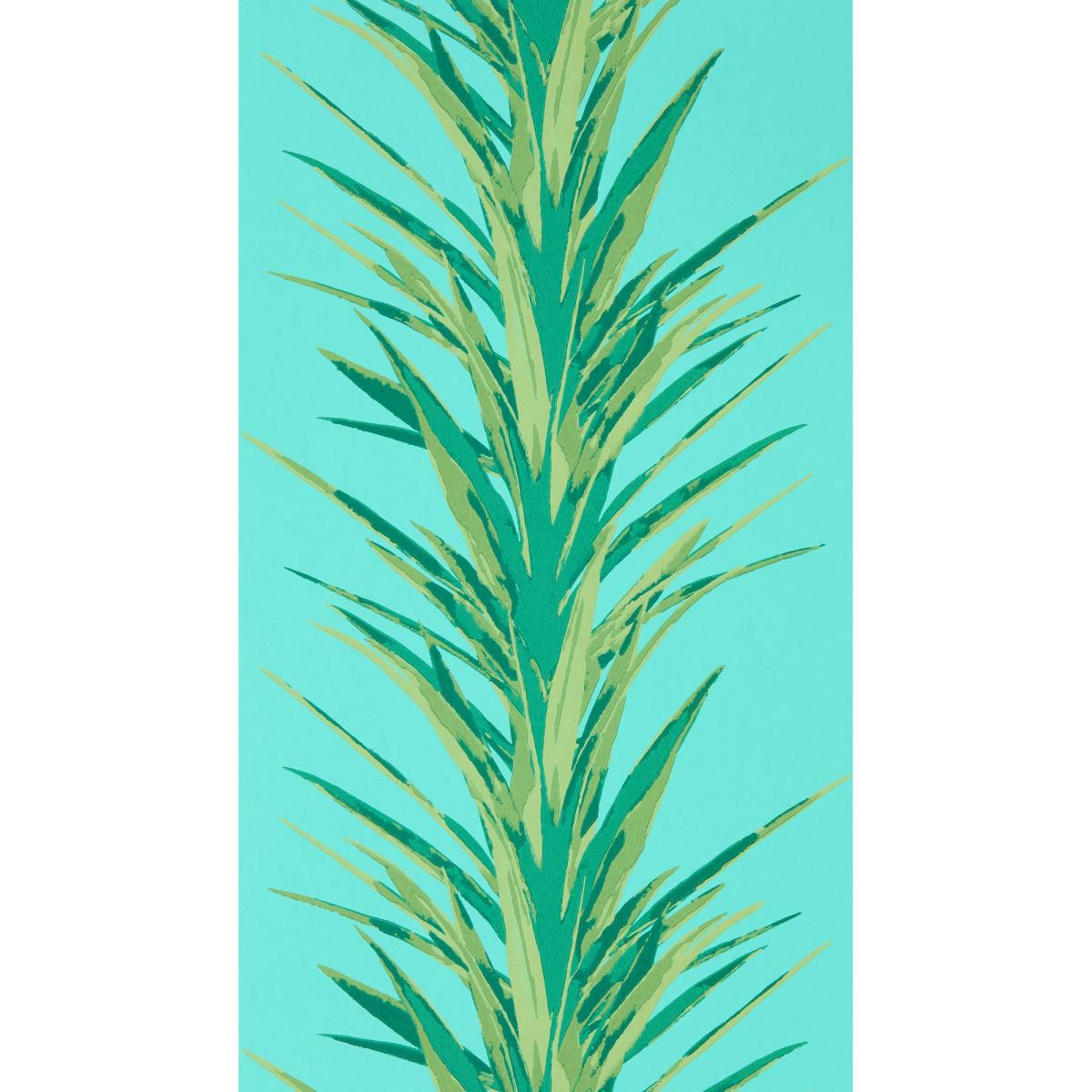 Yucca Wallpaper 216648 by Sanderson in Sky Green&nbsp;Roll – image 2