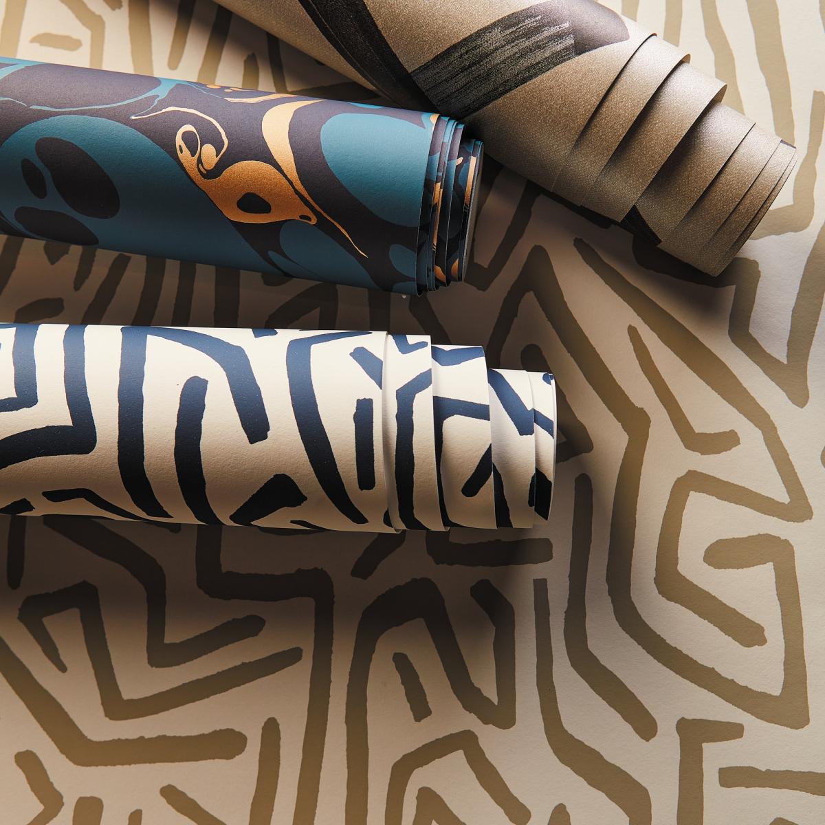 Melodic Wallpaper 2112830 by Harlequin in Gold Paper Lantern Roll – image 1
