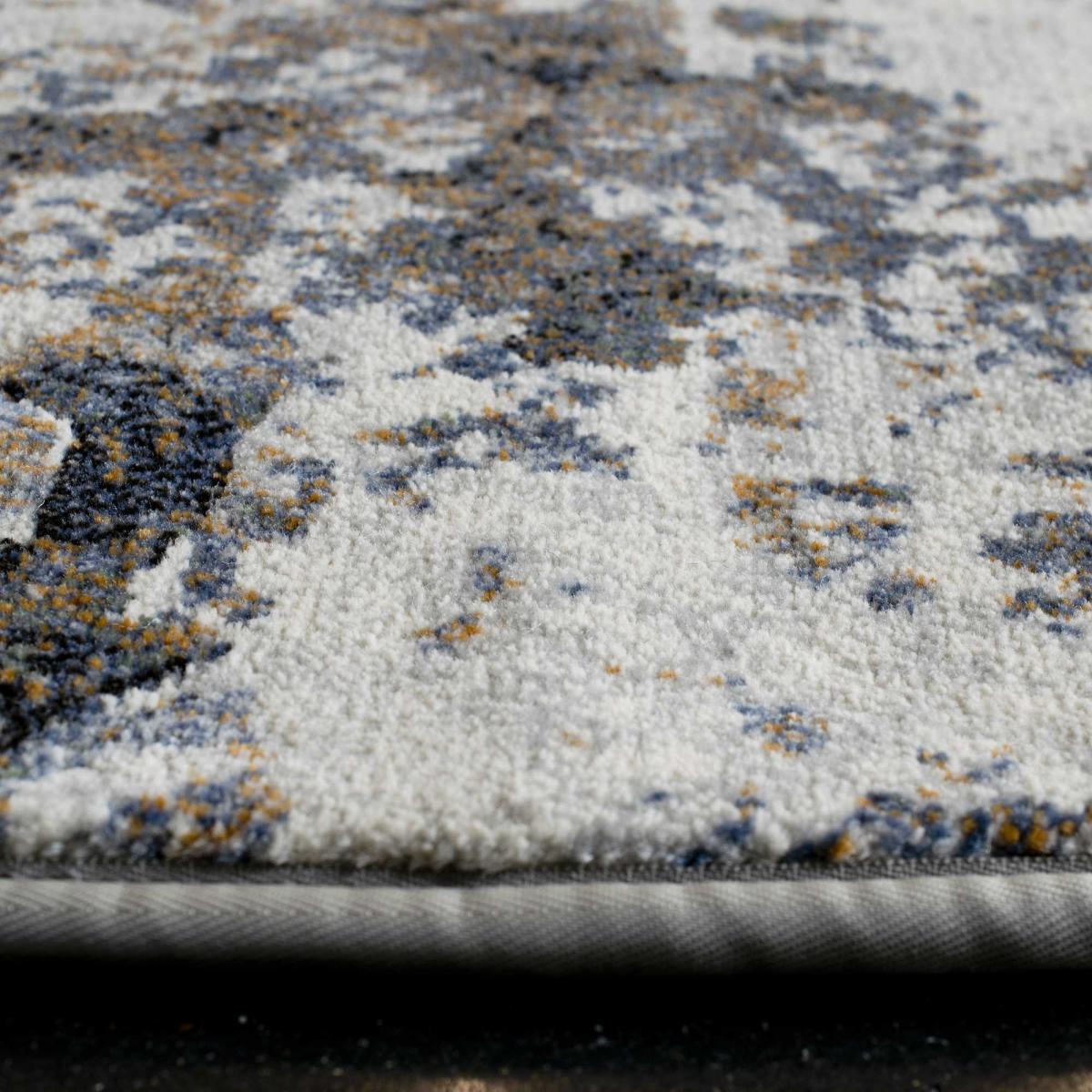 Galleria Abstract Circle 63395 7656 Rugs in Grey Multi 240x240cm – image 2
