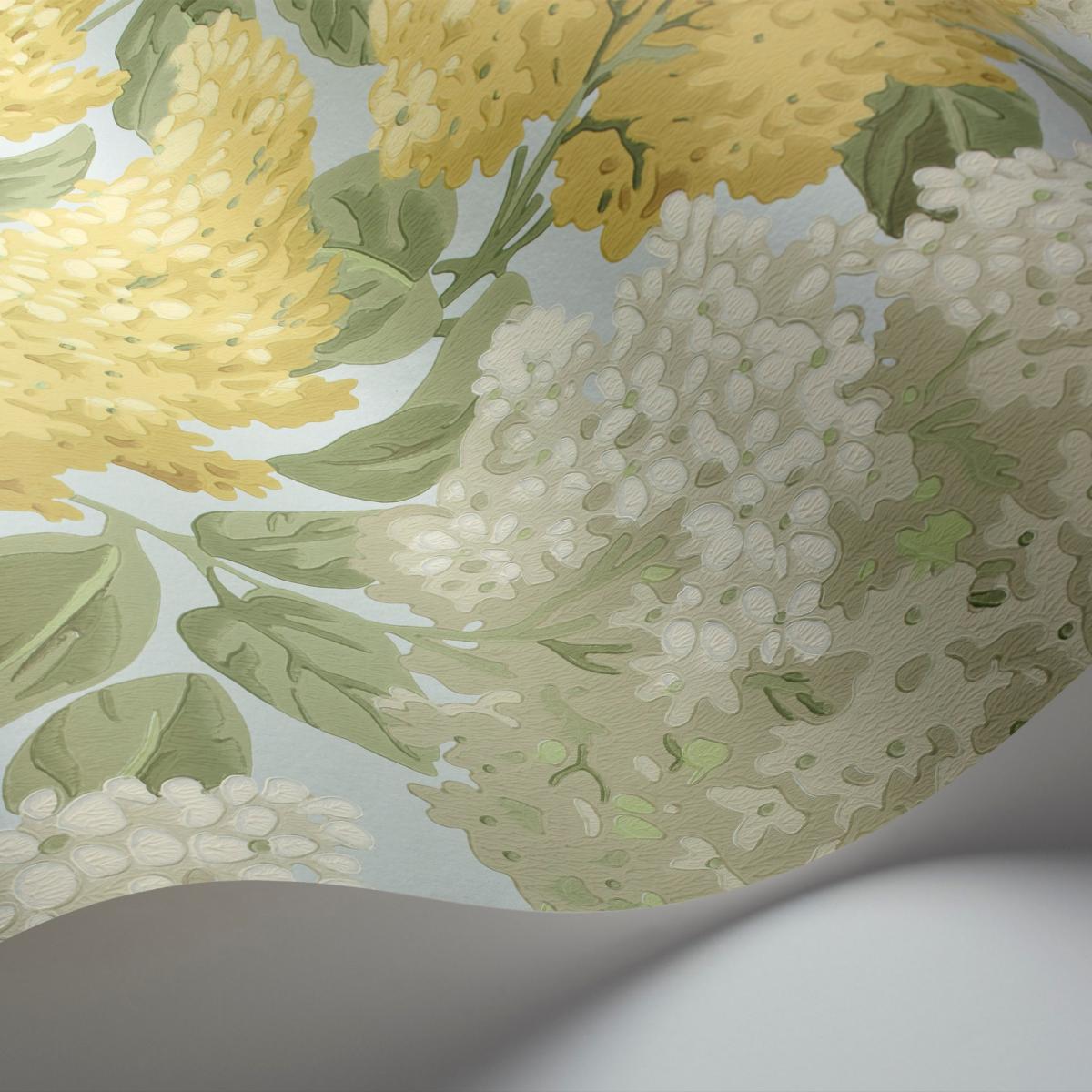 Lilac Wallpaper 1003 by Cole & Son in Lemon Yellow Multi&nbsp;Roll – image 3