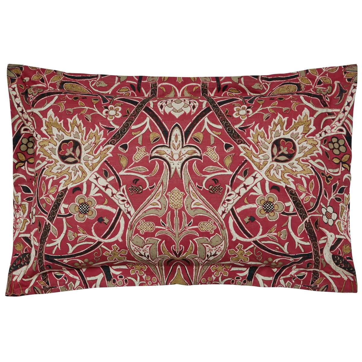 Bullerswood Bedding Duvet Cover and Pillowcase By Morris & Co in Paprika&nbsp;40x40cm – image 3
