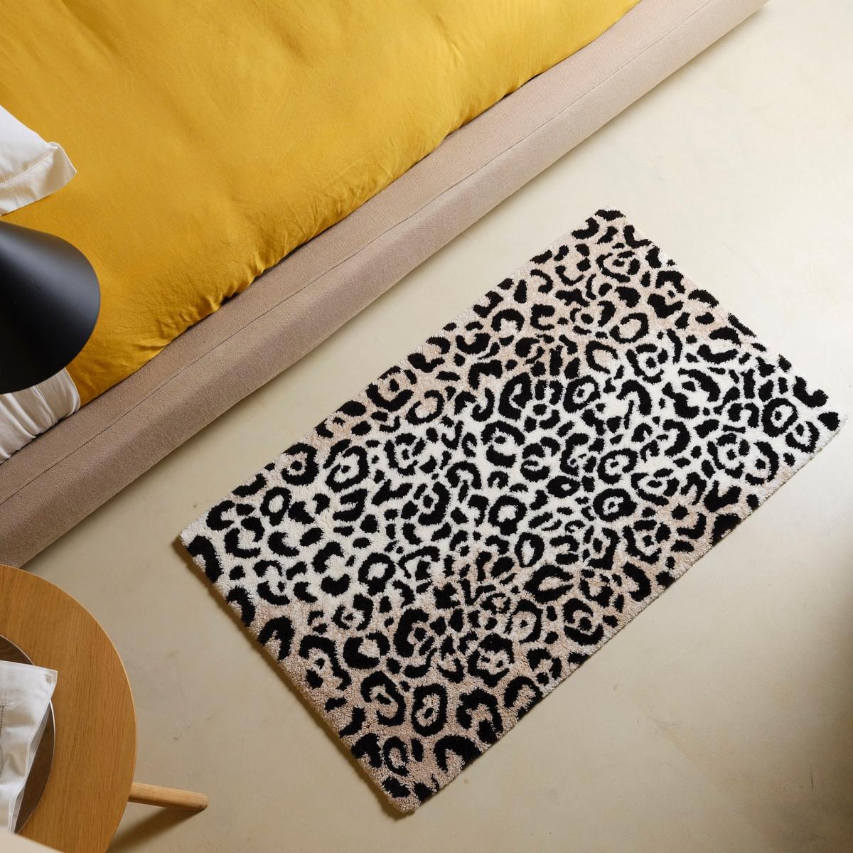 Leopard 990 Bath Mat in Black by Designer Abyss & Habidecor&nbsp;70x120cm – image 3