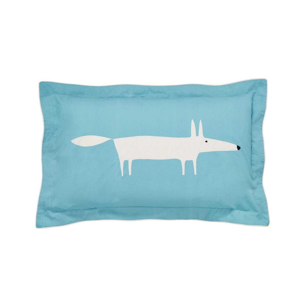 Mr Fox Bedding Duvet Cover and Pillowcase By Scion in Teal Green&nbsp;200x200cm – image 3