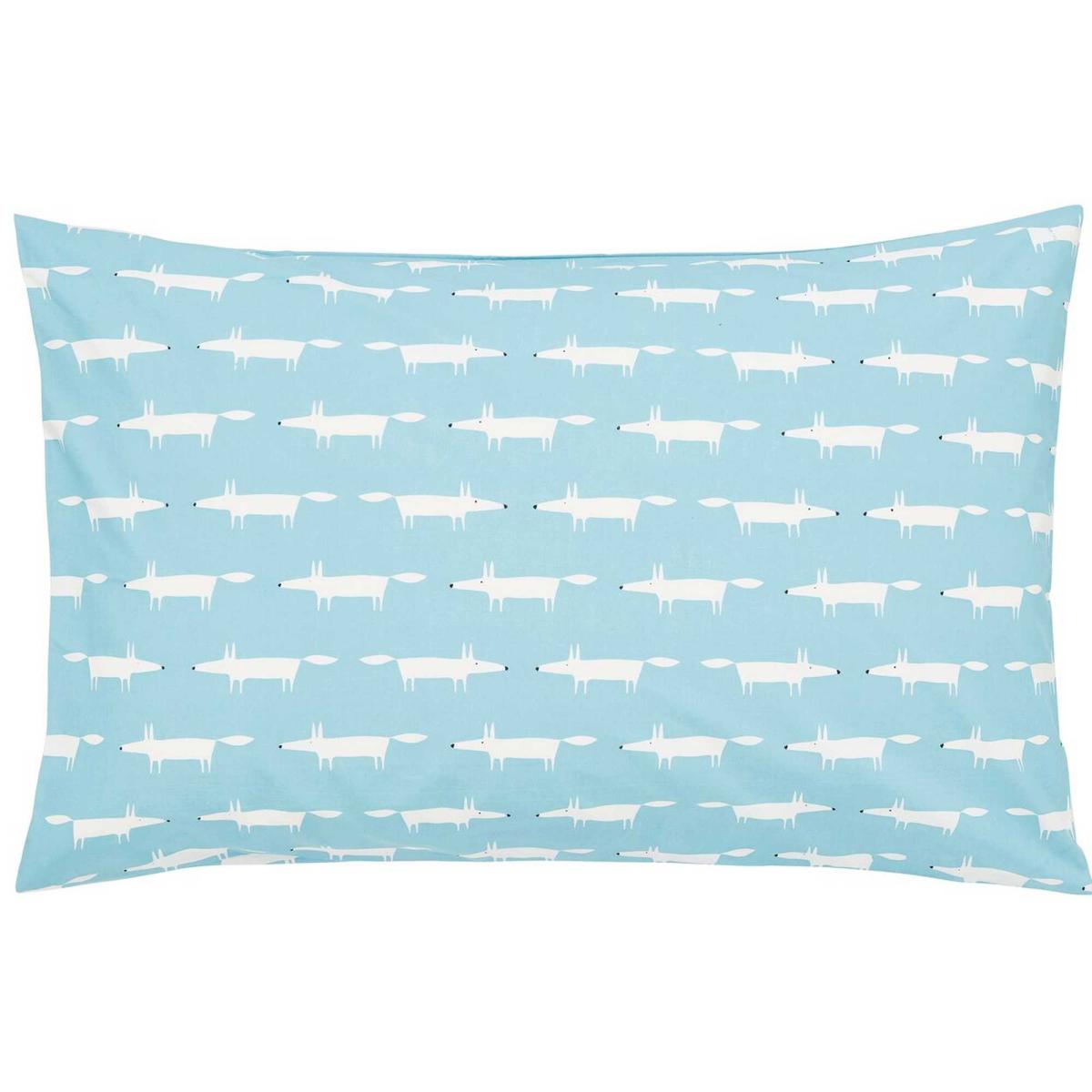 Mr Fox Bedding Duvet Cover and Pillowcase By Scion in Teal Green&nbsp;200x200cm – image 4