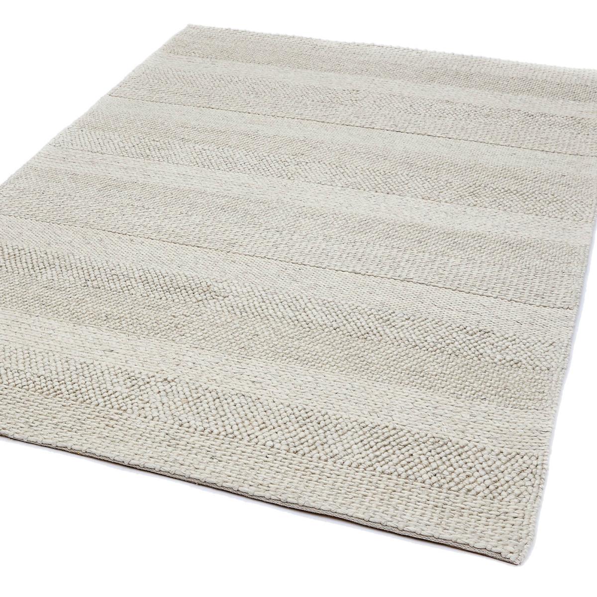 Katherine Carnaby CS06 Modern Designer Rugs in Cream Stripe 120x170cm – image 4