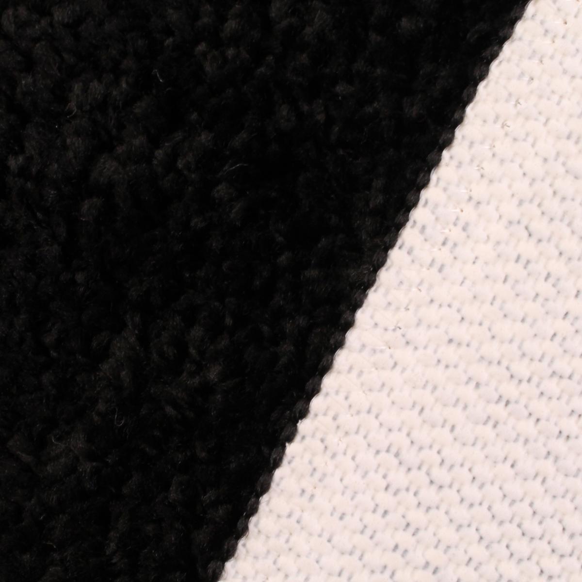 Pinnacle Washable Rugs in Black by Rugstyle 67x120cm – image 2