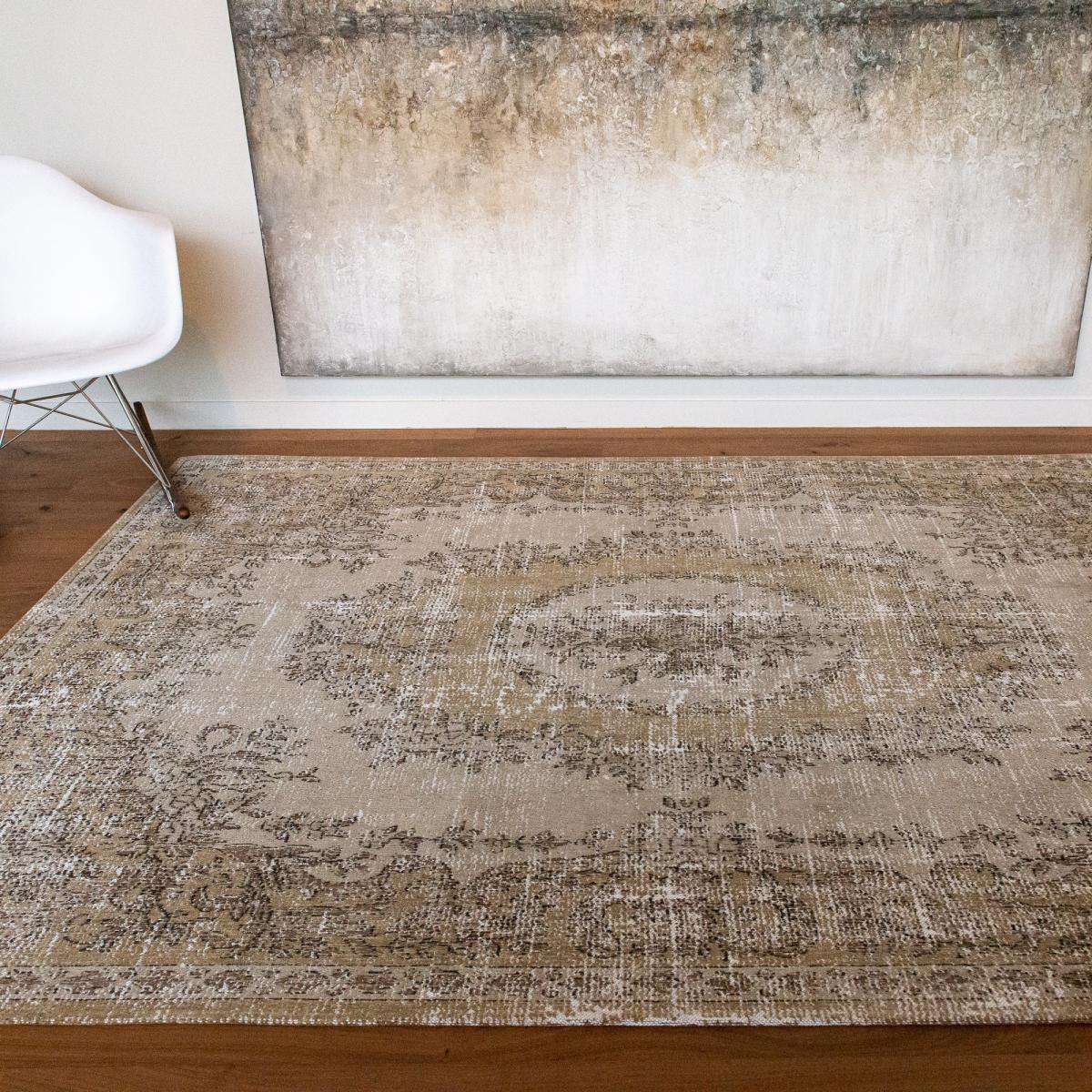 Louis De Poortere Designer Da Mosto Rugs in 9137 Visconti Beige – image 2