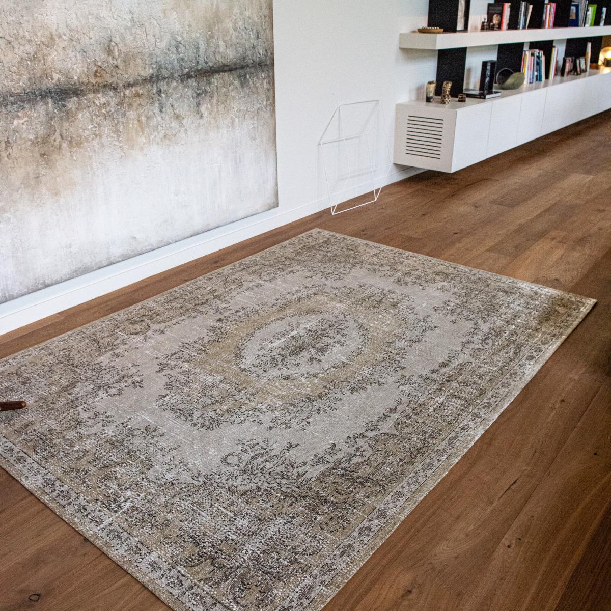 Louis De Poortere Designer Da Mosto Rugs in 9137 Visconti Beige – image 1