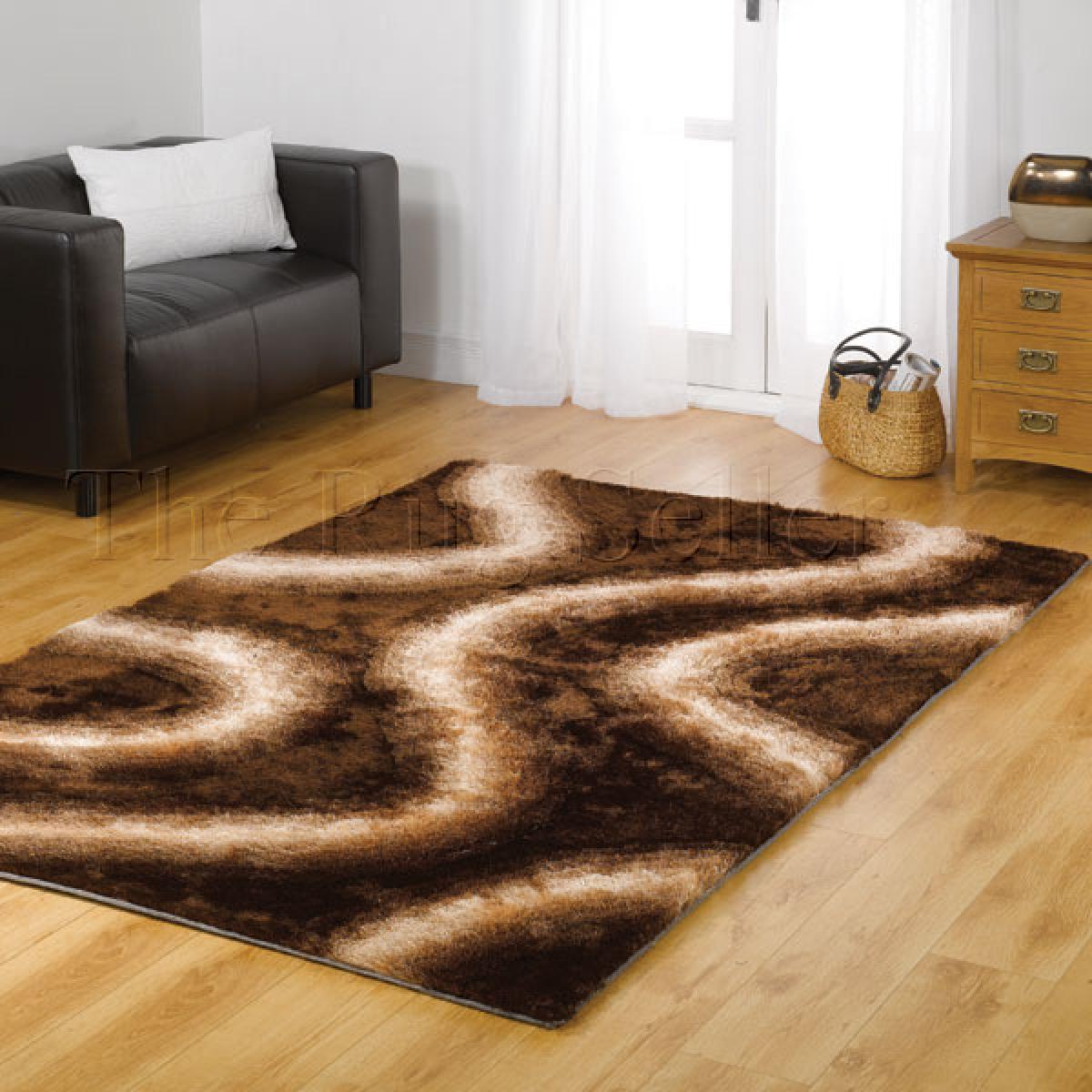 Splendour Virtue Desire Rugs in Brown 80x150cm – image 1