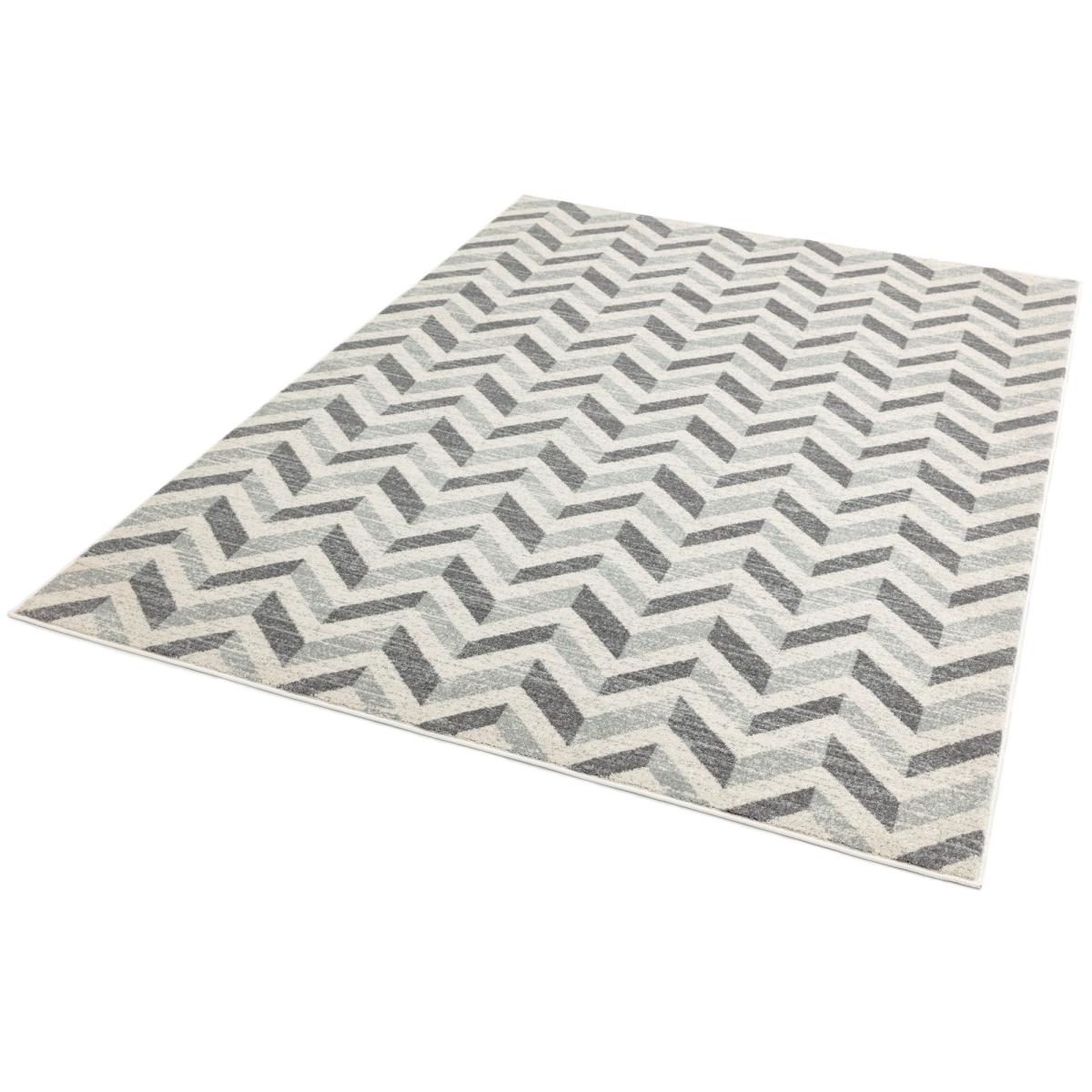 Colt CL07 Chevron Zig Zag Rugs in Grey&nbsp;200x290cm – image 2