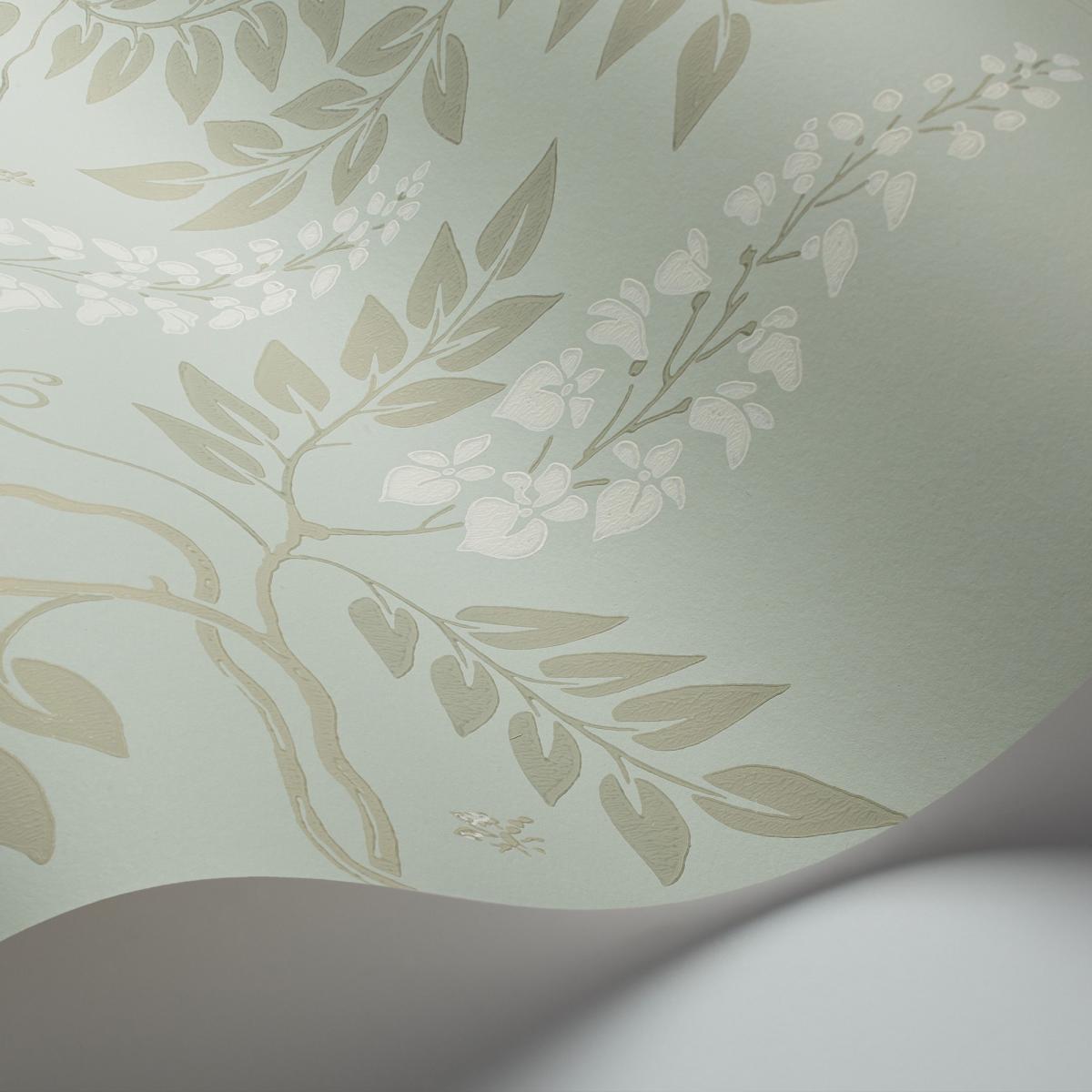 Egerton Wallpaper 100 9044 by Cole & Son in Duck Egg Green Roll – image 1