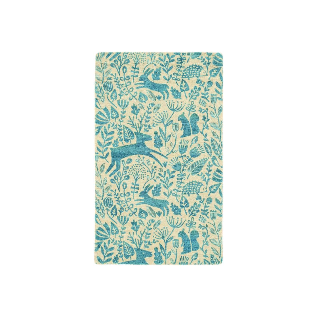 Kelda Woodland Rugs by Scion in 023508 Cobalt Blue – image 1