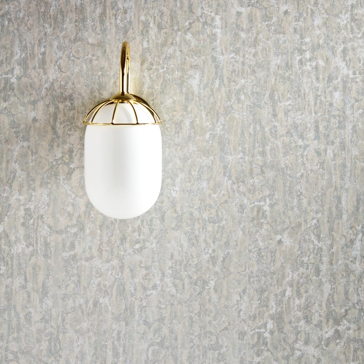 Moresque Glaze Wallpaper 312991 by Zoffany in Mineral White&nbsp;Roll – image 2